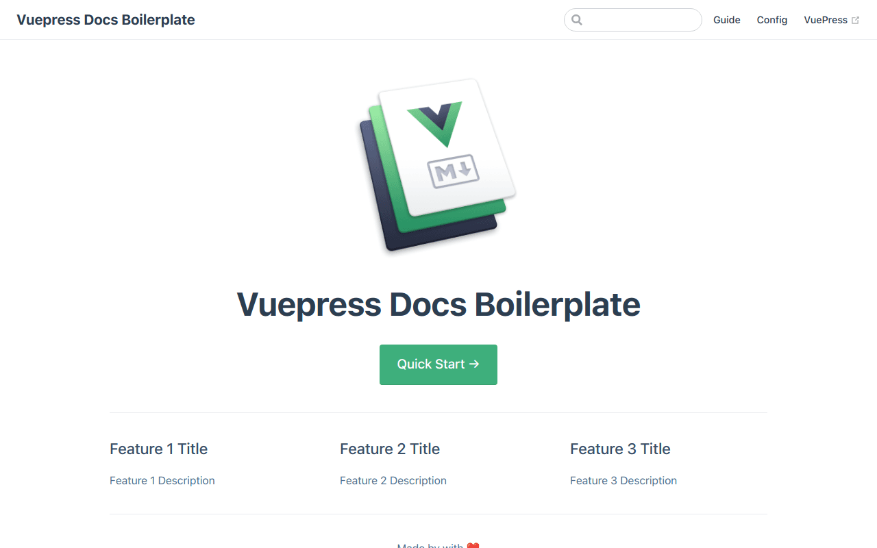 Vuepress Thumbnail