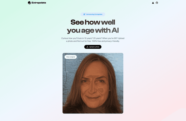 Extrapolate – AI Aging App