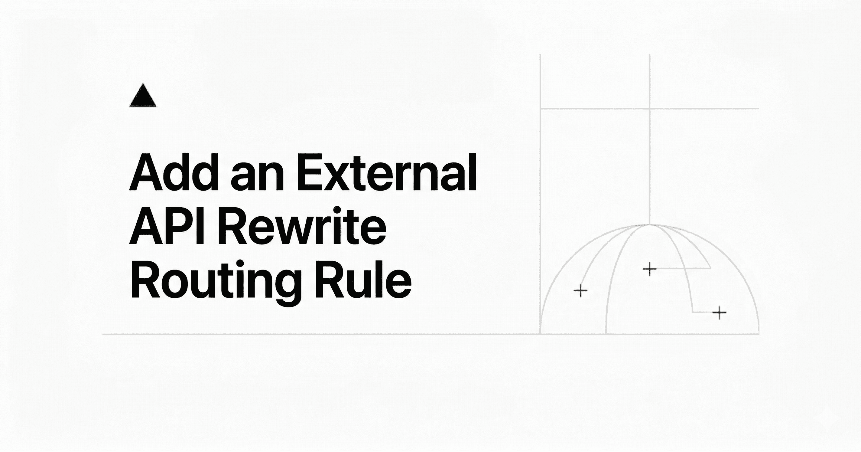 Add an External API Rewrite Routing Rule