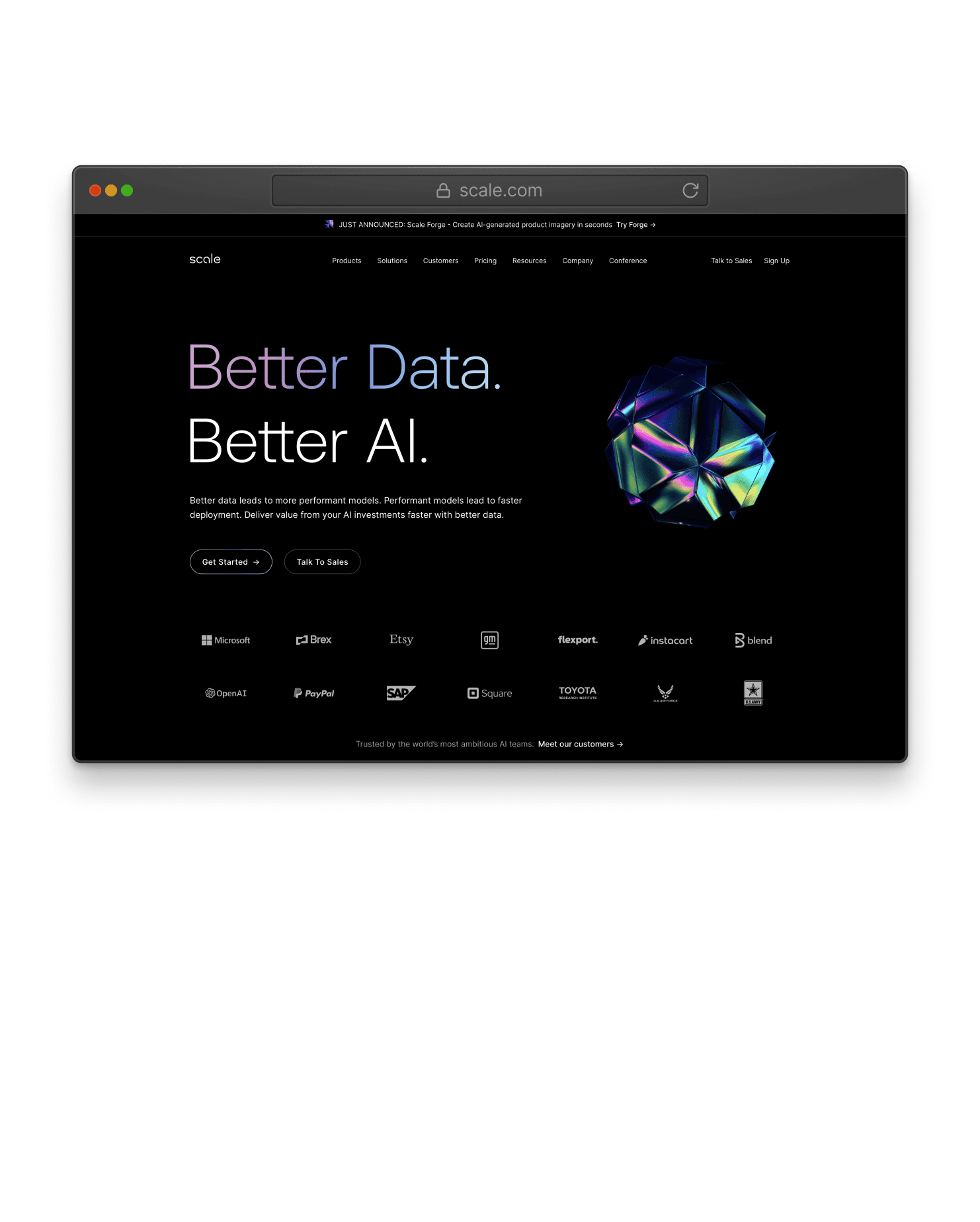 Scale unifies design and performance with Next.js and Vercel