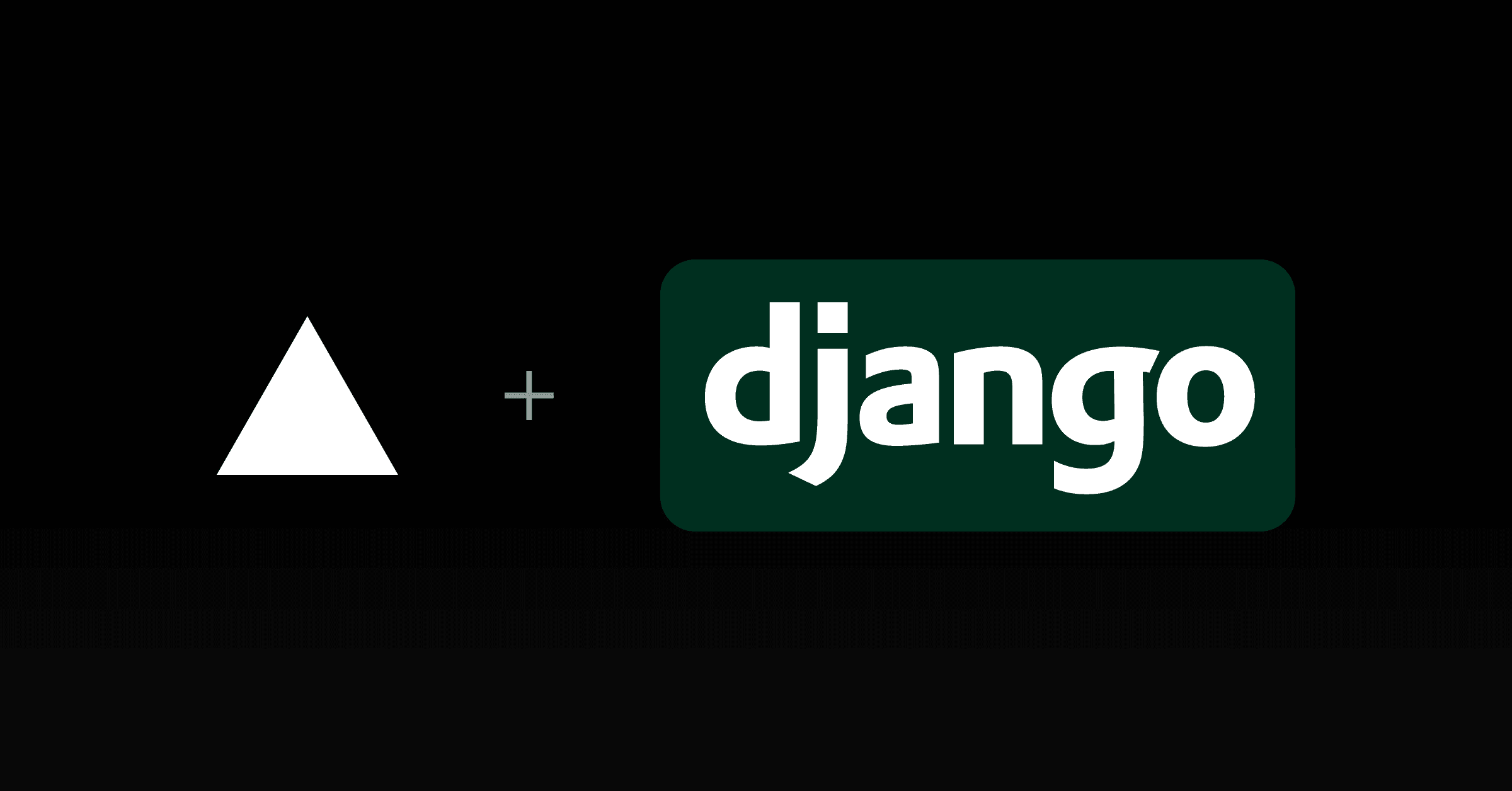 Vercel Django Dark